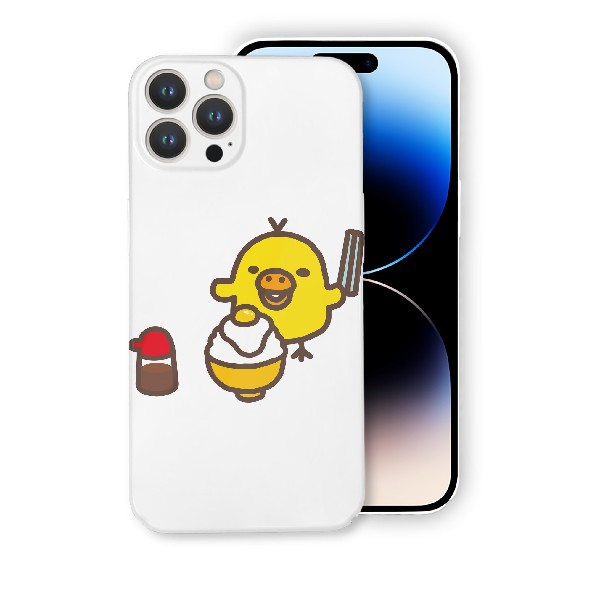 （画像用） リラックマ リラックマ キイロイトリ Rilakkuma Korilakkuma Kiiroitori 【iPhone 14シリーズ対応】ハードケース